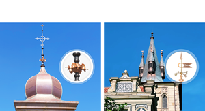 Ornamento da Giardino in Rame a Forma di Gallo Vintage, Indicatore di Direzione del Vento, Vane Meteorologico - Product Image 6