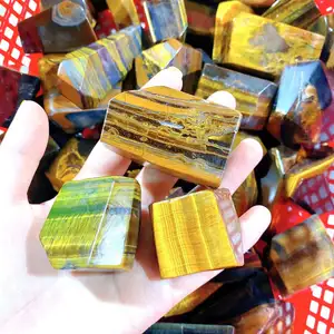 Wholesale Natural Carved High Quality Crystal Tiger Eye Freeform For Home Decoration