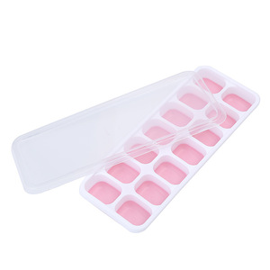 Hot bán cấp thực phẩm dễ dàng phát hành <span class=keywords><strong>Silicone</strong></span> <span class=keywords><strong>Cube</strong></span> <span class=keywords><strong>Ice</strong></span> <span class=keywords><strong>Cube</strong></span> khuôn mẫu 14 khay đá Stackable bền <span class=keywords><strong>Ice</strong></span> <span class=keywords><strong>Cube</strong></span> khay với nắp - Product Image 6