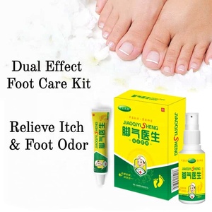 Set Combinado <span class=keywords><strong>para</strong></span> el Cuidado de los <span class=keywords><strong>Pies</strong></span> al por Mayor de Fábrica: Spray y <span class=keywords><strong>Crema</strong></span>, Alivia la Picazón, el Mal Olor, la Sudoración Excesiva y Otros Malestares en los <span class=keywords><strong>Pies</strong></span> - Product Image 2