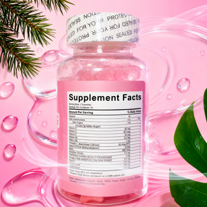 Caramelle Gommose Vitaminiche - Cura Quotidiana della Pelle e Potenziamento del Sistema Immunitario, <span class=keywords><strong>Formula</strong></span> Vegetale OEM Etichetta Privata Certificata ISO, Non Adatto ai Neonati - Product Image 2