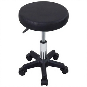 Tabouret de manucure et pédicure portable et durable avec pompe hydraulique, en cuir PU, design minimaliste, pour salon de beauté, spa, salon de coiffure, hôpital - Product Image 4