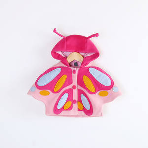 Vestes d'hiver bon marché pour bébé fille, motif papillon, sans marque, provenant d'un fabricant chinois - Product Image 4