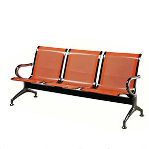 Nuevo Marco de silla de espera de Metal plateado, silla de espera de Metal, <span class=keywords><strong>Chaira</strong></span> para centro comercial, asiento de salón, silla de aeropuerto - Product Image 5