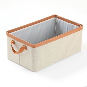 Modern Basics - Contenedores de Almacenamiento para el Hogar, Organizador de Ropa Plegable de Tela, Organizador de Cajones para Armario, para Camisas, Pantalones, Jeans y Bolsos - Product Image 4