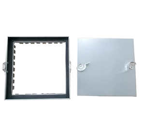 Porte d'accès à onglet carré en métal pour HVAC - Product Image 4