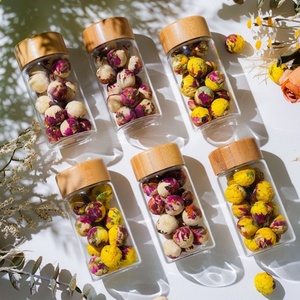 Nuevo Lote de Bolas de Té de Flores Mini 2g, 16 Piezas en Botella de Vidrio, Mezcla de Rosas, Jazmín y Crisantemo, Marca Privada - Product Image 4