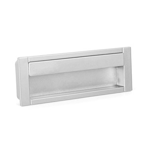คาร่ามีมือจับแบบฝัง พลาสติกทนทาน อลูมิเนียม RAL 9006 - Q&Q - Product Image 1