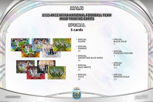 Tarjetas Coleccionables de la Serie Herock Halo del Equipo Nacional de Argentina 2025 - Product Image 4