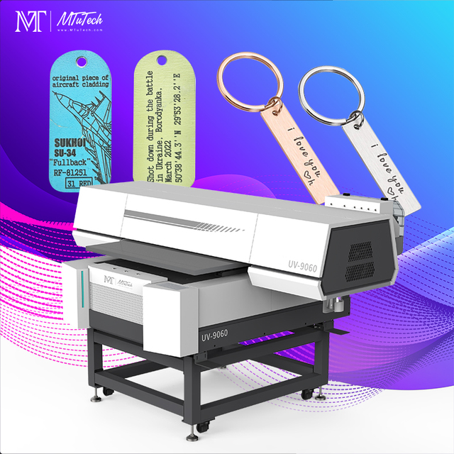 Professional New for Small Format Visual Positioning Flatbed UV Printer 9060 UV Ink 1 Year Warranty for Promotional Products
