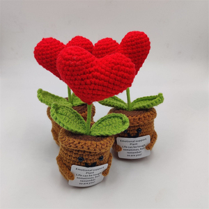 Positive Sunflower Doll Knitting <strong>Thank</strong> You <strong>Listening</strong> Appreciation Gift Coworker Bestie Wedding Christmas Birthday Plant Decor - Product Image 5