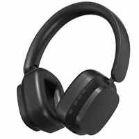 Casque audio sans fil Bluetooth 6.0 pliable avec batterie amovible, casque stéréo supra-auriculaire pour PC, téléphone, ordinateur portable
