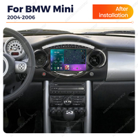 MEKEDE M6 M7 7870 Android GPS Navigation Car-play Auto 8core 3D Real-time Dynamics WIFI 12 + 256G pour BMW Mini 2004-2006 9 Inch