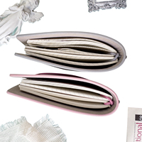 Ensemble de carnets de voyage en cuir PU souple avec logo personnalisé pour cadeaux d'entreprise, ensemble de bureau avec boîte cadeau