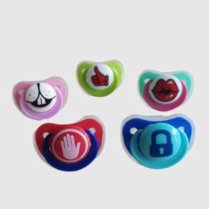 Copertura per <span class=keywords><strong>ciuccio</strong></span> ortodontico a capezzolo grande senza BPA in Silicone morbido con motivo animale carino per 6-18 mesi - Product Image 2