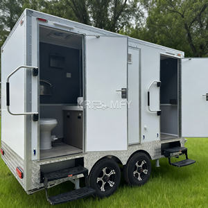 Baño de Lujo para Discapacitados 2025 con Aire Acondicionado, Remolque de Baño Portátil 2+1 ADA - Product Image 5