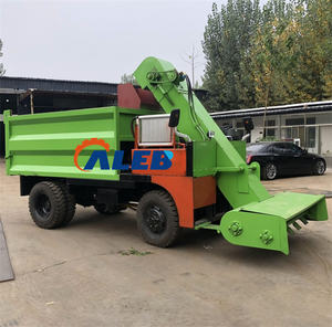Camion <span class=keywords><strong>pelle</strong></span> <span class=keywords><strong>à</strong></span> fumier Véhicule de nettoyage <span class=keywords><strong>à</strong></span> quatre roues pour bouse de vache - Product Image 4