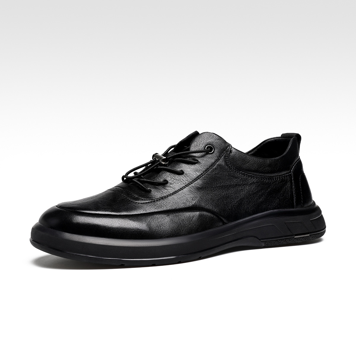 Black, all-season style (top-grain cowhide leather)