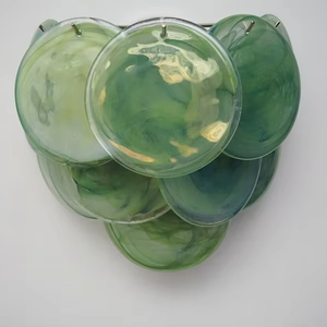 <span class=keywords><strong>Applique</strong></span> da parete con disco di Murano Vintage <span class=keywords><strong>verde</strong></span> decorazione per la casa di lusso - Product Image 4