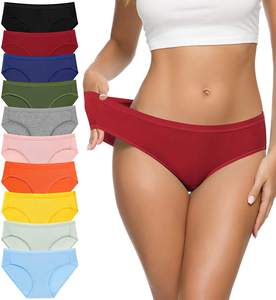 Hot Bán Hàng Phổ Biến Sexy Cộng Với Kích Thước Thấp Eo Thể Thao Phù Hợp Cotton Bikini Panty Tóm Tắt Thoải Mái Phụ Nữ Sexy Quần <span class=keywords><strong>L</strong></span>ót - Product Image 1