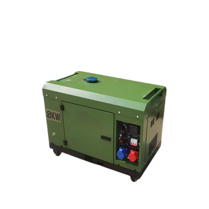 寿科コンパクト家庭用ATS単気筒6-10KWモバイル三相380V超静音ディーゼル発電機セット10KVA-15KVA - Product Image 1