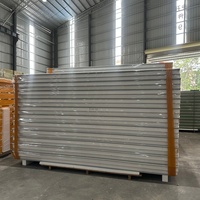 Panneau sandwich écologique, résistant à la corrosion et anti-poussière pour salle blanche, idéal pour l'isolation des laboratoires chimiques et des entrepôts.