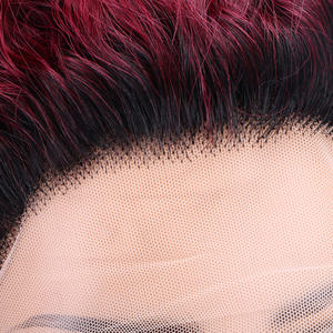 Pixie Cut Curly Peluca <span class=keywords><strong>de</strong></span> pelo corto barata 100% <span class=keywords><strong>Cabello</strong></span> humano virgen 13x1 Peluca frontal <span class=keywords><strong>de</strong></span> encaje Hd transparente para mujeres negras - Product Image 3