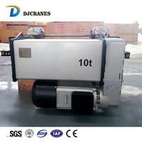 Palans électriques à câble de 10 tonnes et 20 tonnes, norme européenne, avec moteur robuste pour pont roulant d'atelier