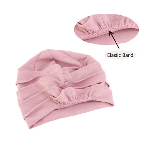 Mayorista Personalizado Musulmán Underscarf Velo Modal <span class=keywords><strong>Hijab</strong></span> Head Cap Chemo Cap Beanie Turbante Sombrero Headwraps Cancer Hair Loss para Mujeres - Product Image 2