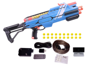 Sistema de Juegos de Proyección Interactiva con Múltiples Puntos de Contacto, Pistola de Juguete de Espuma Suave para Interiores, Dispositivo de Juego Interactivo de Disparos en la Pared