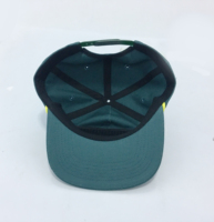 Snapback en nylon non structuré 5 panneaux personnalisé avec corde à l'avant