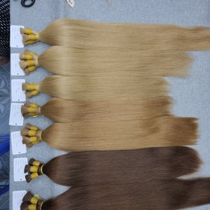 Buen precio sin procesar cabello vietnamita crudo a granel al por mayor de la cutícula virgen alineada Paquete de cabello tejido de cabello humano vendedores - Product Image 3