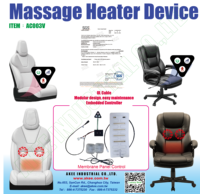 Autocollant de panneau de commande AKEE pour pièces de massage et de chauffage pour fauteuil de bureau/de loisirs, canapé, siège de voiture, masseur |   AM Market Modular