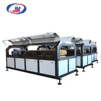 Machine de fabrication de cadres de fenêtres et de portes en PVC de 250 kg/h, machine d'extrusion de profilés en PVC avec moteur AC PLC et boîte de vitesses