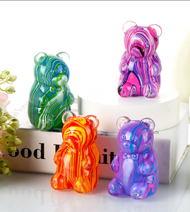 ของเล่นบีบหมีกัมมี่ TPR สีลูกกวาด GLIWAY ของเล่นบีบคลายเครียดแบบคืนตัวช้า-ของเล่นสัมผัสนุ่มยืดหยุ่นได้ สำหรับสำนักงาน/โรงเรียน/บ้าน - Product Image 4