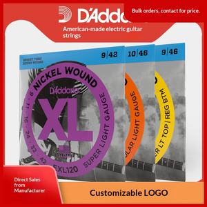 <span class=keywords><strong>Cordes</strong></span> <span class=keywords><strong>de</strong></span> <span class=keywords><strong>guitare</strong></span> <span class=keywords><strong>électrique</strong></span> D'Addario EXL120 110, lot <span class=keywords><strong>de</strong></span> 6 pour 09 010, <span class=keywords><strong>cordes</strong></span> rondes super légères - Product Image 5