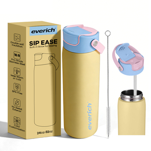 Botella de Acero Inoxidable al Vacío, Estilo Popular, Rendimiento Térmico de 6-12 <span class=keywords><strong>Horas</strong></span>, Gran Capacidad, Ecológica, Portátil, Clásica - Product Image 2