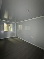 Rumah Lipat Prefabrikasi 40ft, Rumah Kontainer Ekspansi Dua Sayap, Villa Portabel dengan Tata Letak Dapur, Kamar Mandi, dan Kamar Tidur