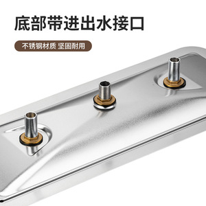 เครื่องล้างแก้วสแตนเลสแบบสองหัวแรงดันสูงในตัว ใช้ในร้านกาแฟอัตโนมัติ - Product Image 5