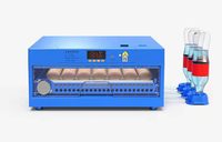 Entièrement automatique électrique 12v Dc 110v 220v AC Power 36 192 256 320 Canard Oie Poulet Machine à couver Oeufs Incubateur