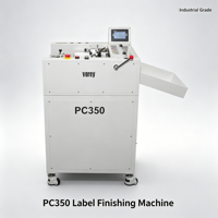 VOREY PC 350 Découpeuse numérique de feuilles sur pied pour étiquettes alimentaires, cosmétiques et couleur, à largeur de travail optimisée