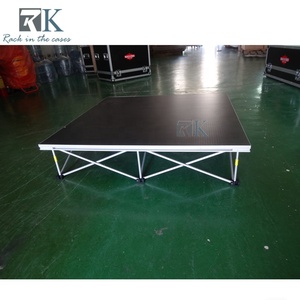 Aluminum Folding Risers Platform Stage for Concerts Easy Install Stage - Product Image 3