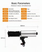 Pistolet d'isolation en mousse de polyuréthane et polyurée hydraulique haute pression pour l'étanchéité et la protection contre la corrosion