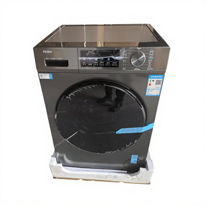 <span class=keywords><strong>เครื่อง</strong></span>ซักผ้าไฮเออร์ รุ่นเดียวกัน ขนาด 10 กก. แบบฝาหน้า สำหรับใช้ในครัวเรือนเดี่ยว มอเตอร์ BLCD อินเวอร์เตอร์ 220 โวลต์ อัตโนมัติ - Product Image 1