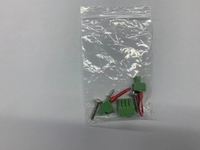 Fabricant de carte électronique d'assemblage de PCB SMT programmable personnalisé OEM 12V avec masque de soudure vert lentilles blanches carte mère PCBA