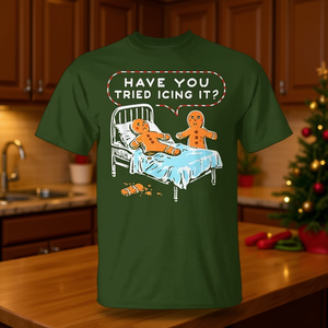 Camiseta navideña Gingerbread Holiday 2024, ¿has probado el diseño Icing It? - Product Image 3