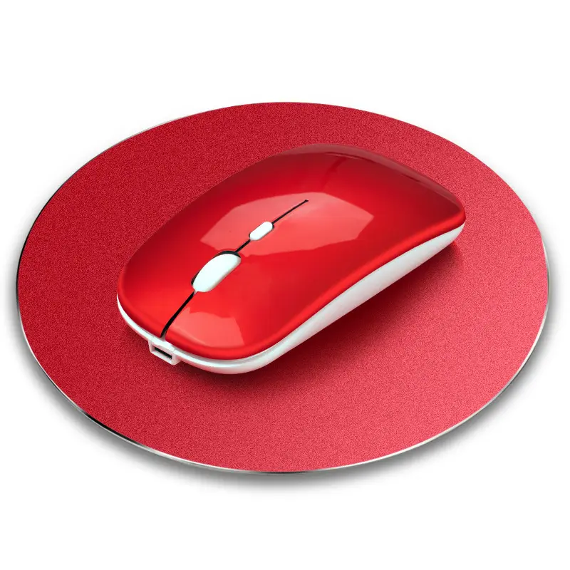 Kablosuz fare sessiz dilsiz şarj edilebilir çift model BT usb Macbook bilgisayar fare