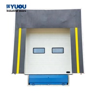 Commercial Dock Shelter Rétractable Dock Joint de Dock en PVC renforcé Rideau Dock Joint pour Camion à Entrepôt D'étanchéité