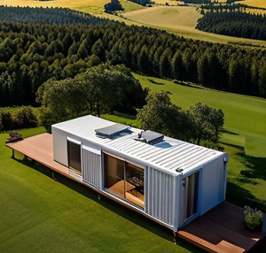 Casa Contenedor Desmontable de 40 Pies, Ecológica, Modular, para Oficina o Vivienda, Prefabricada, Aislada, para <span class=keywords><strong>Europa</strong></span> - Product Image 2