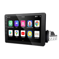 Autoradio Android 9 pouces simple DIN avec écran tactile CarPlay, navigation GPS, radio FM, Bluetooth et fonction Mirror Link